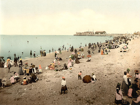 Morecambe The Sands 1 - Old Photos of Morecambe