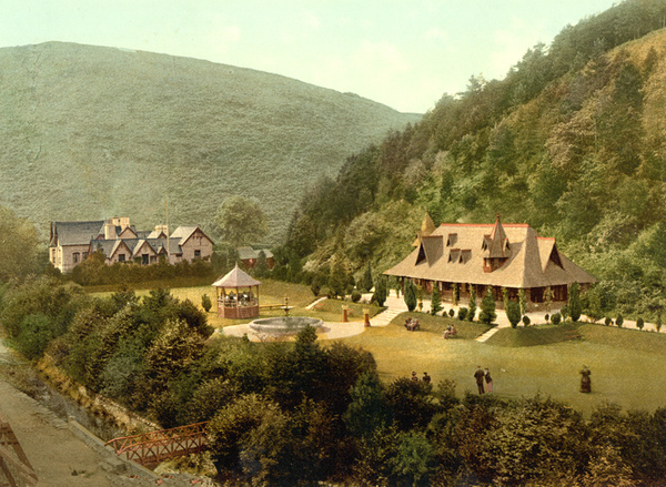 Isle of Man Peel Glen Helen 2 - Old Photos of Peel