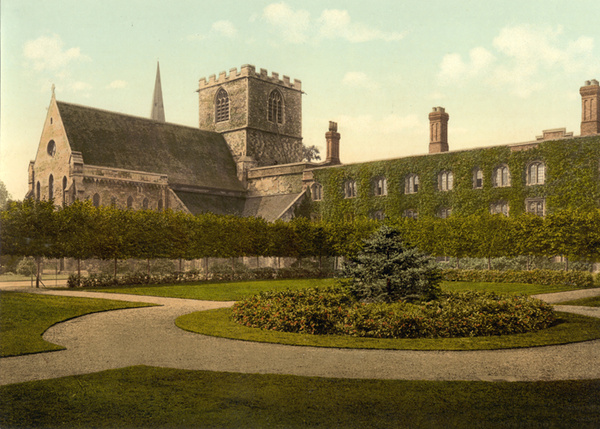 Cambridge Jesus College 6 - Old Photos of Cambridge