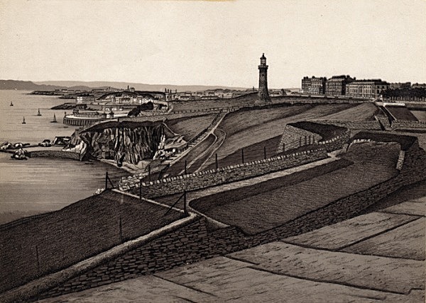 Plymouth Hoe and Smeaton Tower 71 - Old Photos of Plymouth