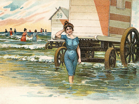 Victorian Beach Scene 26 - Edwardian Beach Scenes