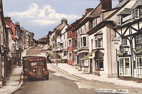Modbury Church St 5 - Old Photos of Modbury