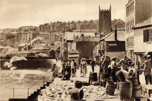 St Ives Harbour 6 - Old Photos of St Ives