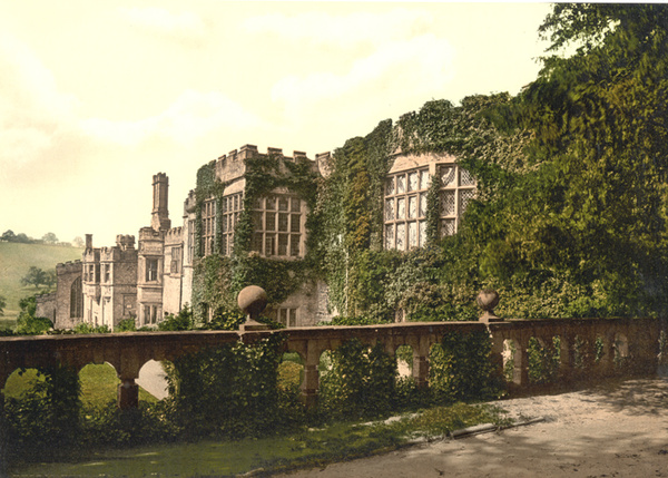 Peak District Haddon Hall 18 - Old Photos of Peak District