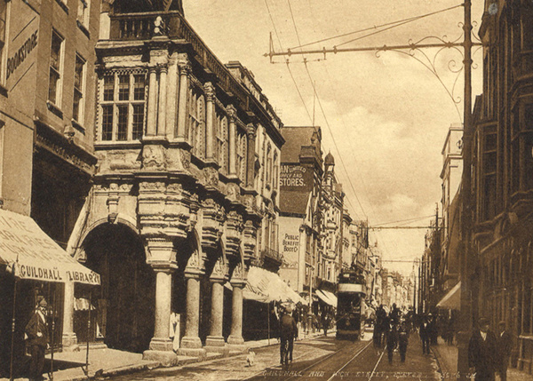 Exeter Guildhall 1 - Old Photos of Exeter