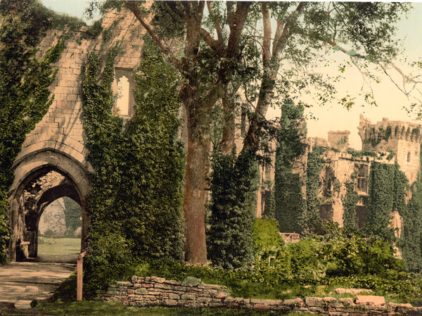 Abergravenny Raglan Castle 6 - Old Photos of Abergravenny