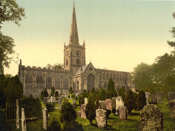Trinity Church Stratford 5 - Old Photos of Stratford on Avon