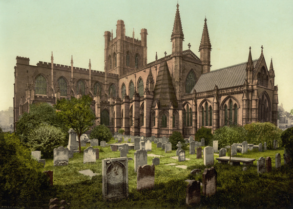 Chester Cathedral 4 - Old Photos of Chester