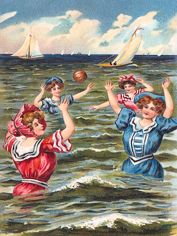 Victorian Beach Scene 15 - Edwardian Beach Scenes