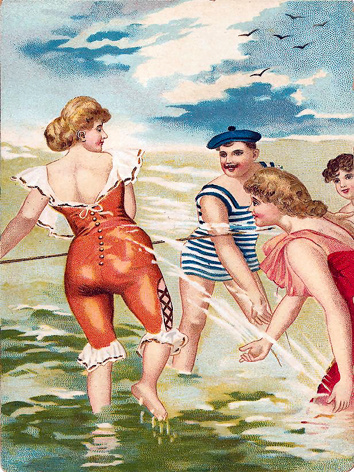 Victorian Beach Scene 16 - Edwardian Beach Scenes