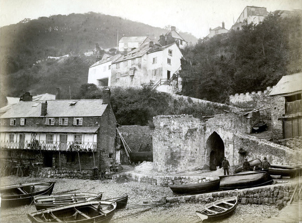 Clovelly  Harbour 7 - Old Photos of Clovelly