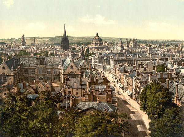 Oxford High St. 10 - Old Photos of Oxford