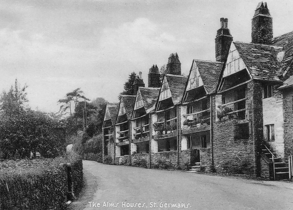 St Germans Almshouses 8 - Old Photos of St Germans