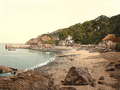 Torquay Babbacombe Beach 2 - Old Photos of Torquay