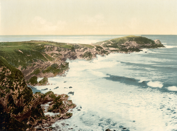 Newquay Towan Head 7 - Old Photos of Newquay
