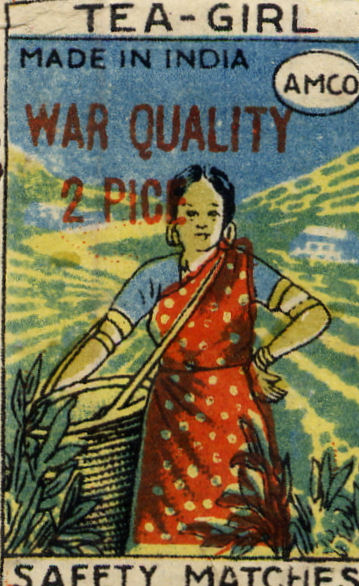 Matchbox India 94 - Old Matchbox Labels