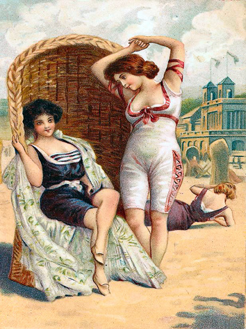 Victorian Beach Scene 36 - Edwardian Beach Scenes
