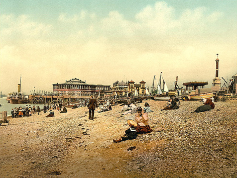 Southsea Beach 1 - Old Photos of Southsea