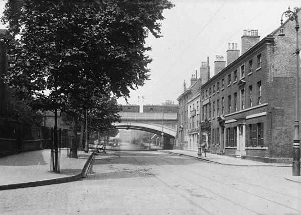 Friargate Rail Bridge Derby 56 - Old Photos of Derby