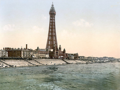 Blackpool Tower 8 - Old Photos of Blackpool