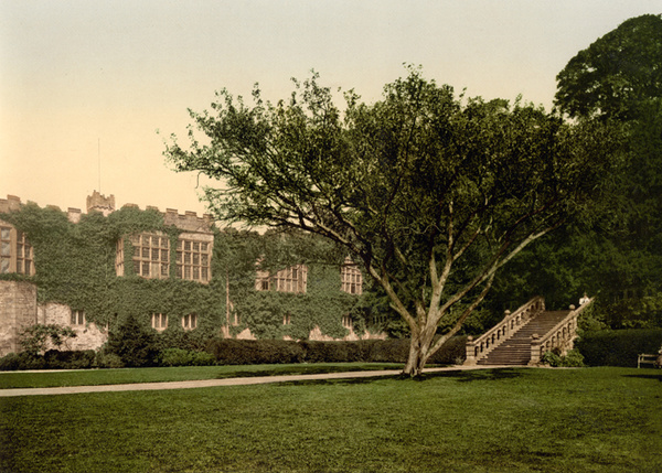 Peak District Haddon Hall 19 - Old Photos of Peak District