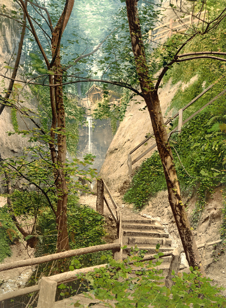 Shanklin Chine 3 - Old Photos of Shanklin