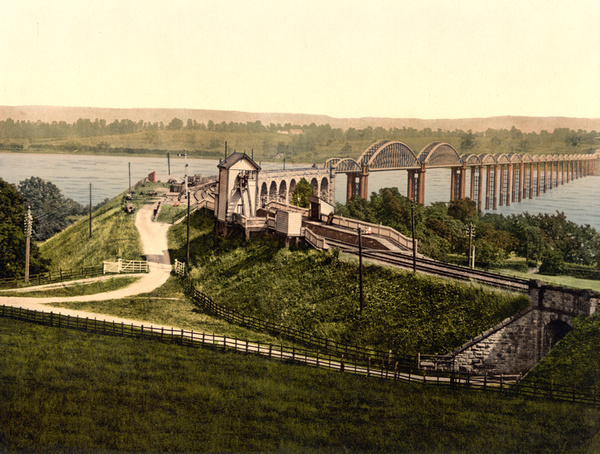 Sharpness Severn Bridge 5 - Old Photos of Gloucester