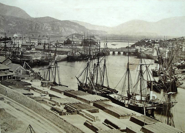 Porthmadog 3 - Old Photos of Aberyswith