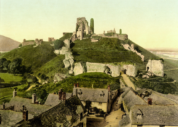 Corfe Castle 1 - Old Photos of Corfe