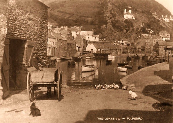 Polperro Harbour 13 - Old Photos of Polperro