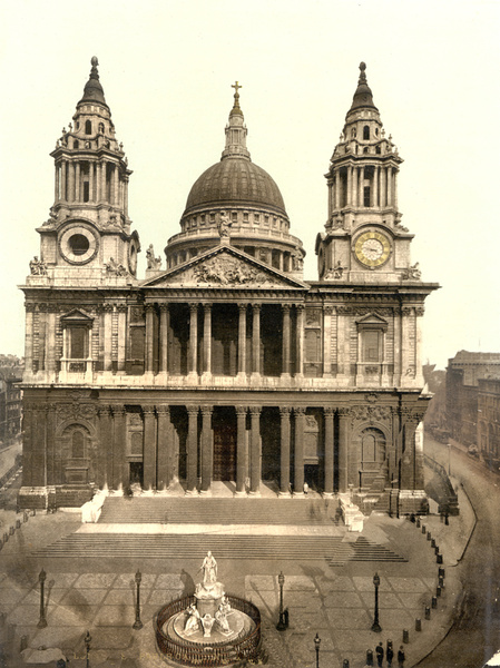 London St Paul's 12 - Old Photos of London