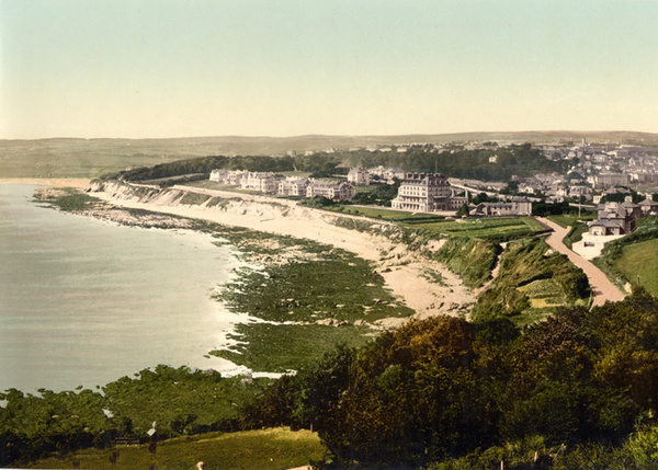 Falmouth Beach 3 - Old Photos of Falmouth