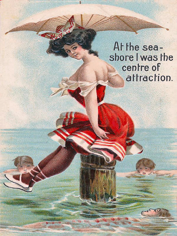 Victorian Beach Scene 37 - Edwardian Beach Scenes