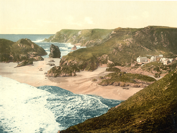 Kynance Cove 2 - Miscellaneous Old Photos of Cornwall