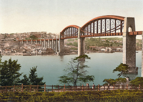 Saltash Brunel Bridge 10 - Old Photos of Saltash