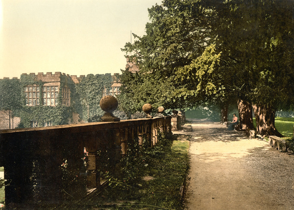 Peak District Haddon Hall 17 - Old Photos of Peak District
