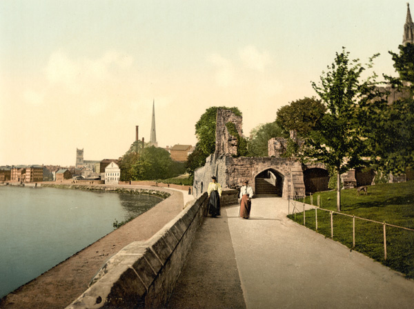 Worcester Promenade 4 - Old Photos of Worcester