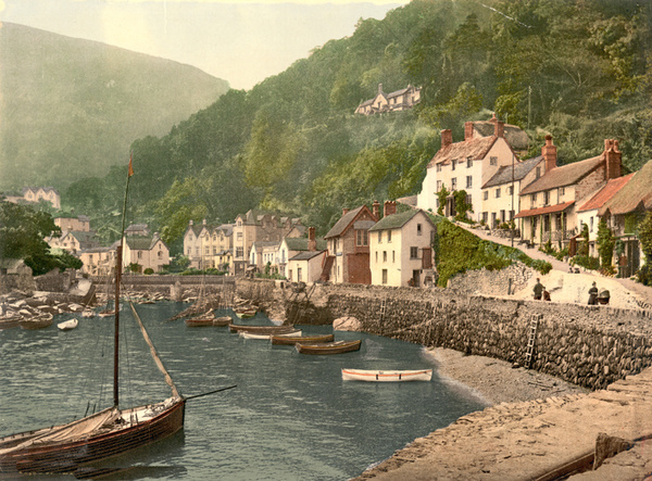 Lynmouth Harbour 6 - Old Photos of Lynton- Lynmouth