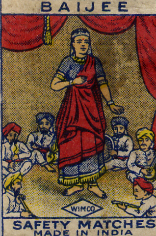Matchbox India 92 - Old Matchbox Labels