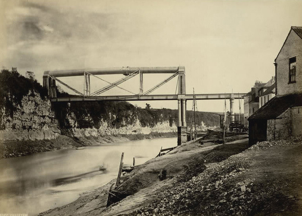 Brunel's Bridge 11 - Old Photos of Chepstow