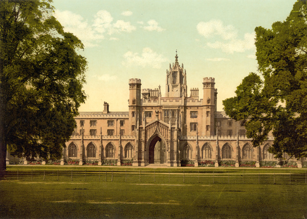 Cambridge St John's College 12 - Old Photos of Cambridge