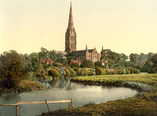 Salisbury Cathedral 2 - Old Photos of Salisbury