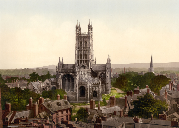 Gloucester Cathedral 1 - Old Photos of Gloucester