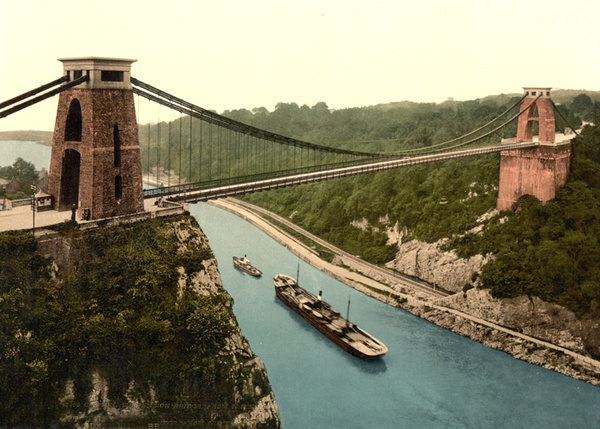 Bristol Clifton Suspension Bridge 4 - Old Photos of Bristol