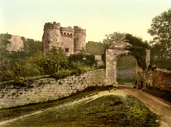 Carisbrooke Castle IOW 2 - Old Photos of Carisbrooke