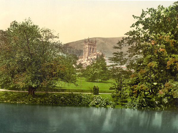 Malvern Priory Church 3 - Old Photos of Malvern