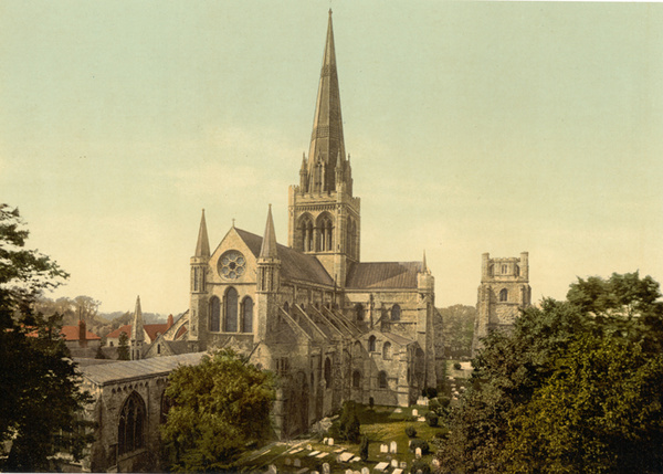 Chichester Cathedral 1 - Old Photos of Chichester