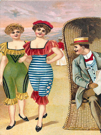 Victorian Beach Scene 39 - Edwardian Beach Scenes