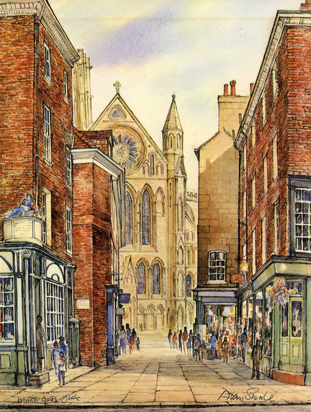 York Minster Gates 8 - Old Photos of York
