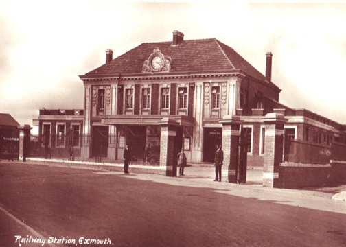 Exmouth Railway Station 4 - Old Photos of Exmouth